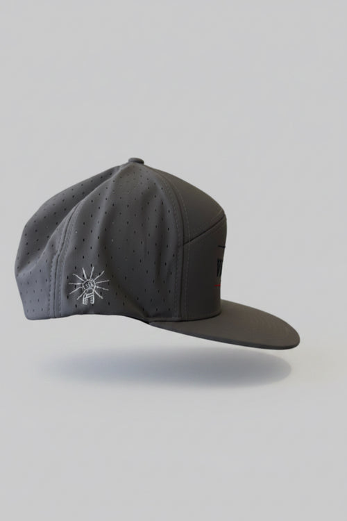 The Longhorn | Charcoal Performance Trucker Hat