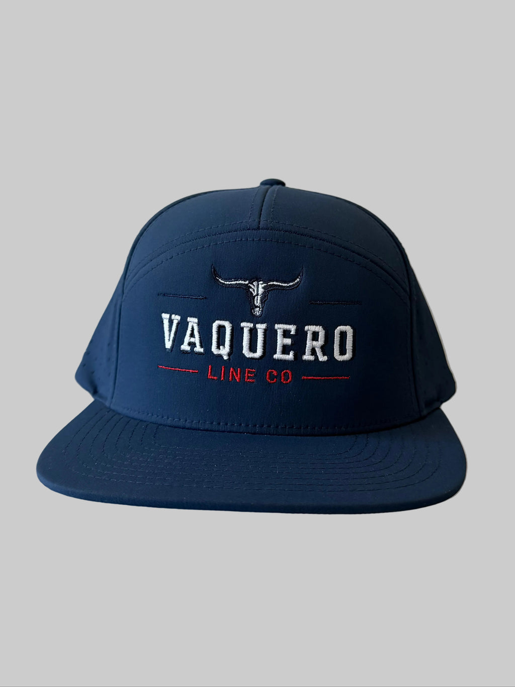 The Longhorn | Navy Performance Trucker Hat