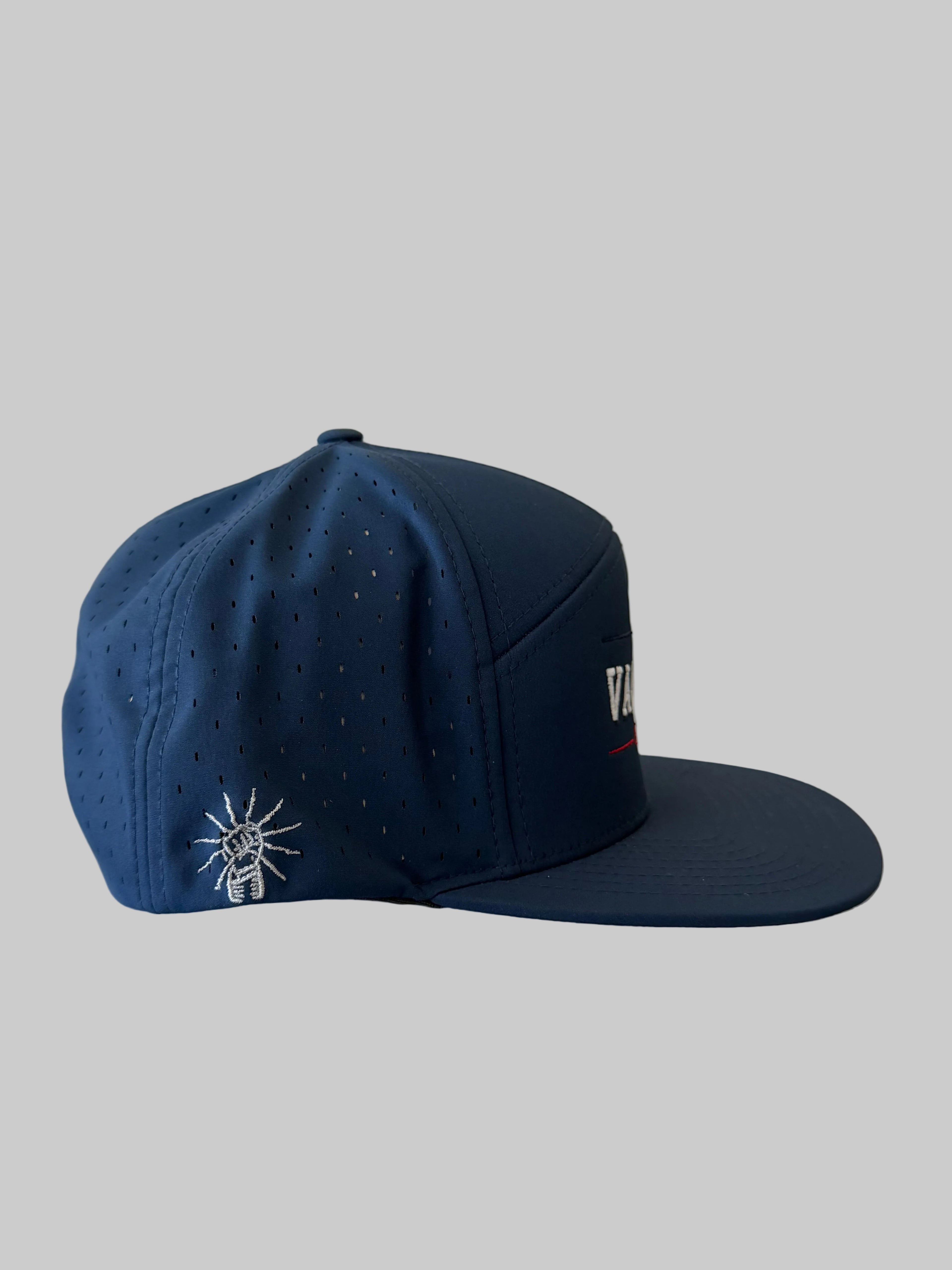 The Longhorn | Navy Performance Trucker Hat
